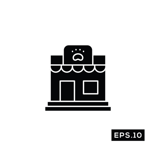 宠物店图标宠物店图标或标志图片下载