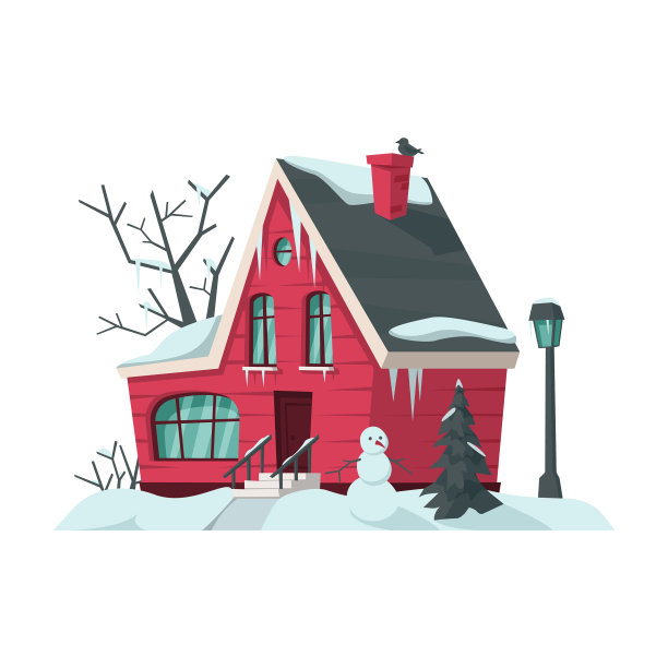 房子卡通图标图片下载