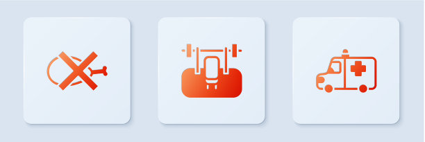 摆放长凳，没有肉和救护车图片下载