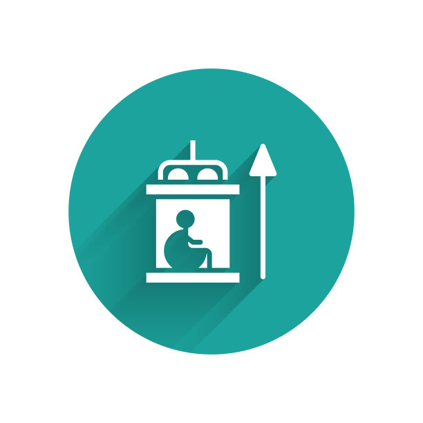 白色电梯为禁用图标隔离图片下载