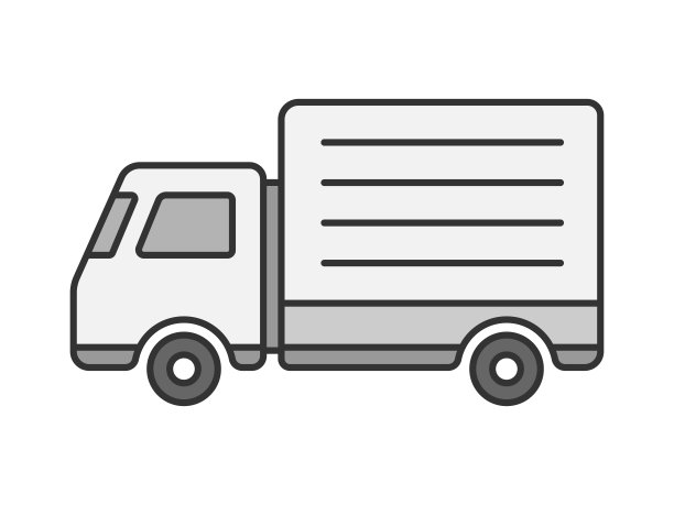 卡车的插图。图片下载