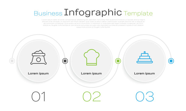 套线袋面粉厨师帽和蛋糕用图片下载