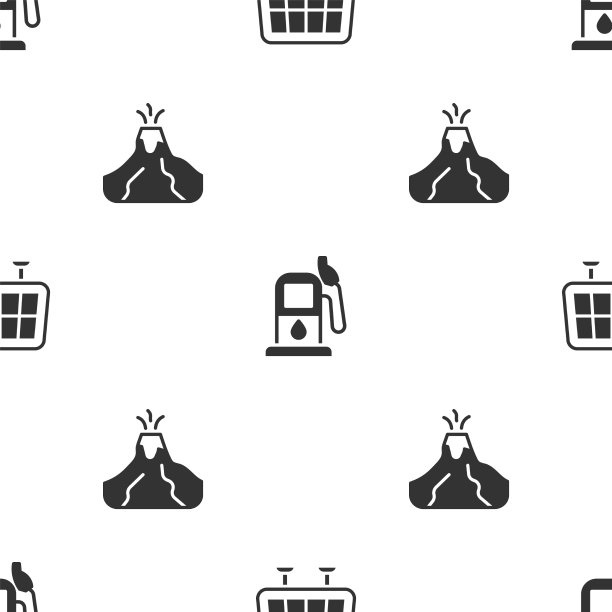 设置太阳能板汽油或加油站和图片下载