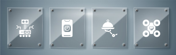 设置无人机服务员机器人关闭手机和图片下载