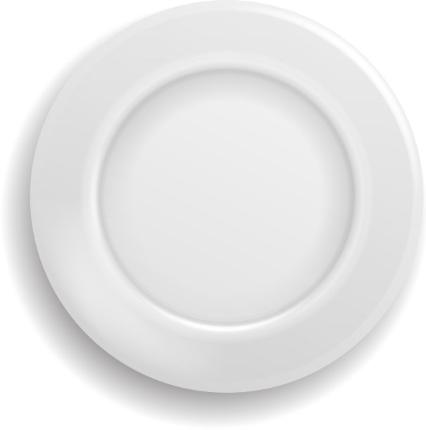 白色板空干净逼真陶瓷图片下载