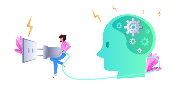 将电源插头插入插座的女人图片下载