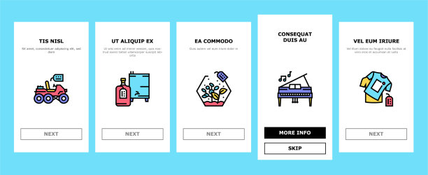 Diy手工艺品手工船上的图标集图片下载