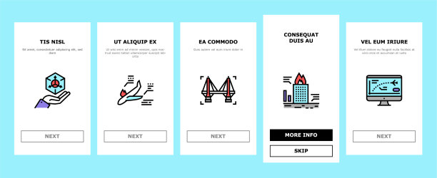 建模工程上的图标集图片下载