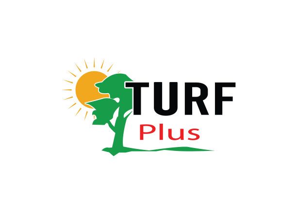 草坪标志或图标设计形象图片下载