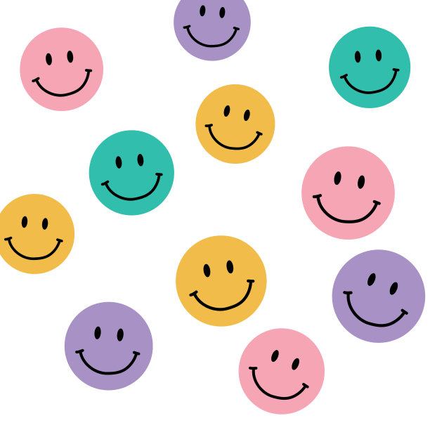 微笑emoji背景图片下载