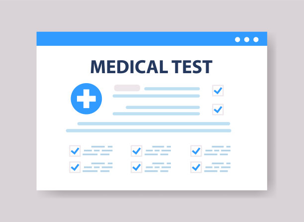 医疗演示的信息图表模板图片下载