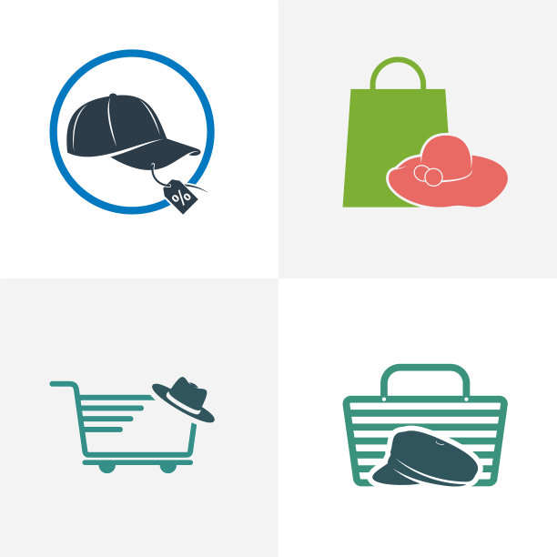 设店帽标志设计创意帽标志图片下载