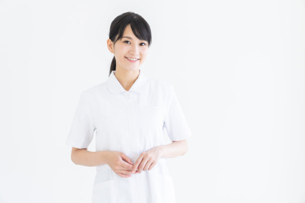 迷人的亚洲护士的微笑图片下载