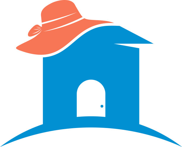 屋帽标志设计创意帽标志设计图片下载