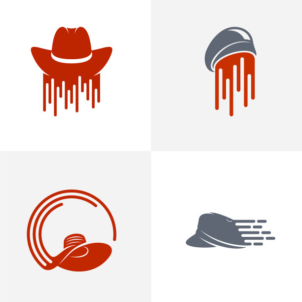 设快帽标志设计创意帽标志图片下载