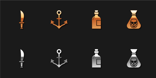 设海盗剑锚酒喝朗姆酒图片下载