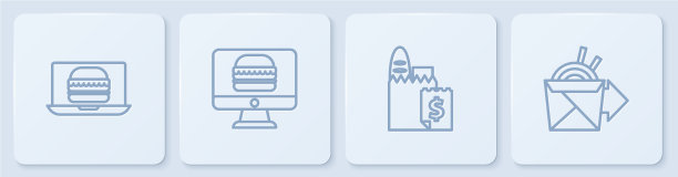 设置在线订购汉堡送货和和图片下载