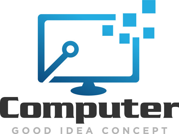 计算机技术标志图标设计图片下载