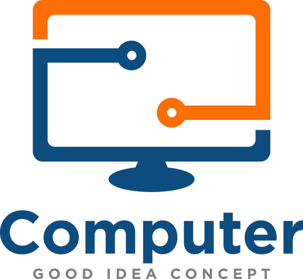 计算机技术标志图标设计图片下载