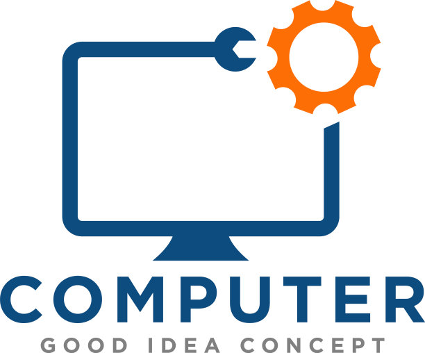 计算机技术标志图标设计图片下载