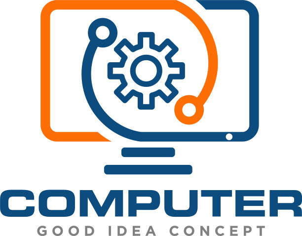 计算机技术标志图标设计图片下载