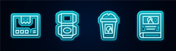 套线纸盒纸盒咖啡杯去和图片下载