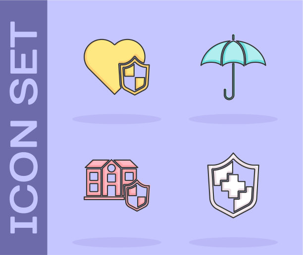 设人寿保险与盾屋和图片下载