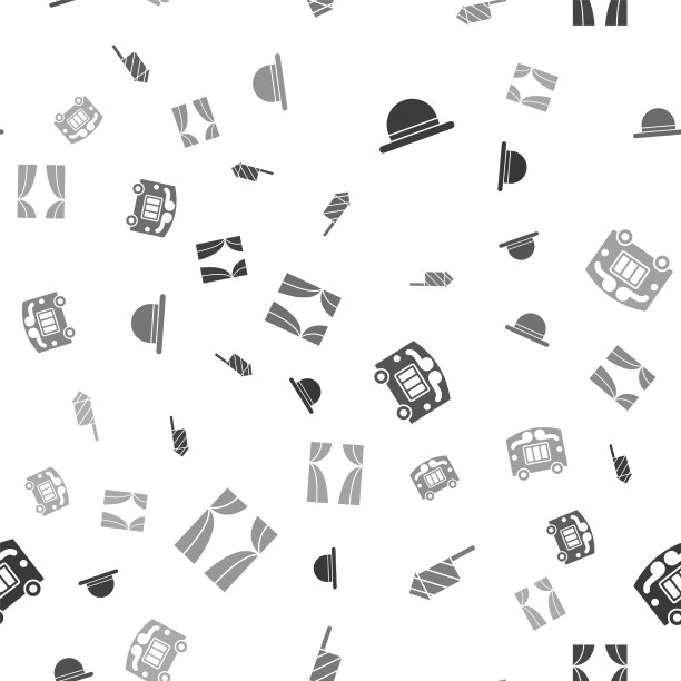 放小丑帽烟花火箭马戏团马车和图片下载