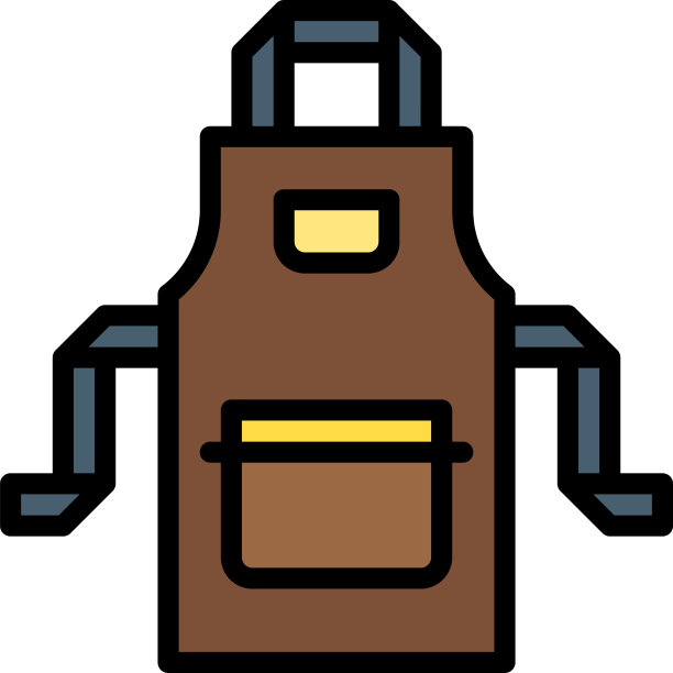 围裙图标烘焙和烘焙相关图片下载