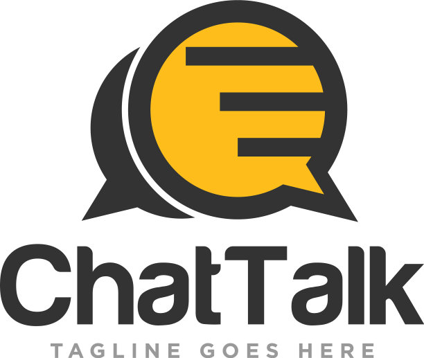 聊天沟通标志设计图片下载