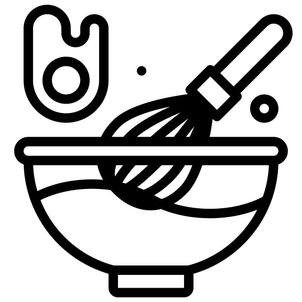 搅拌鸡蛋图标，烘焙相关图片下载