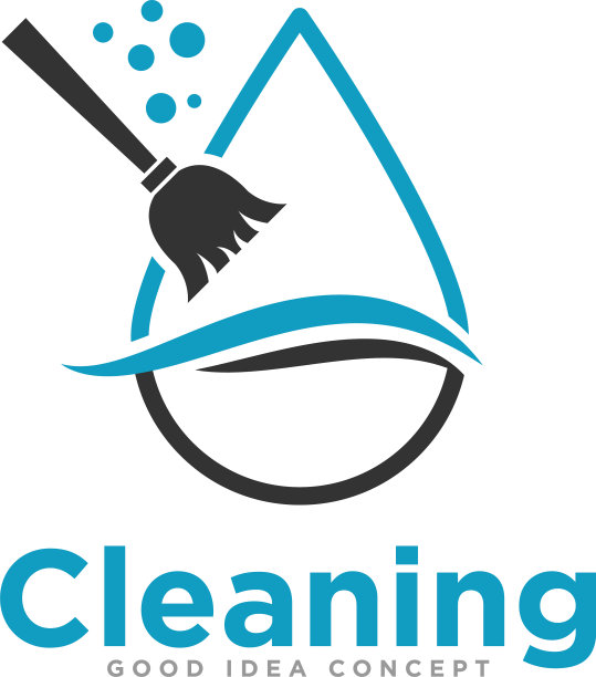 清洁标志图标设计图片下载