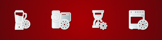 设置搅拌机与碗设置摄像机图片下载