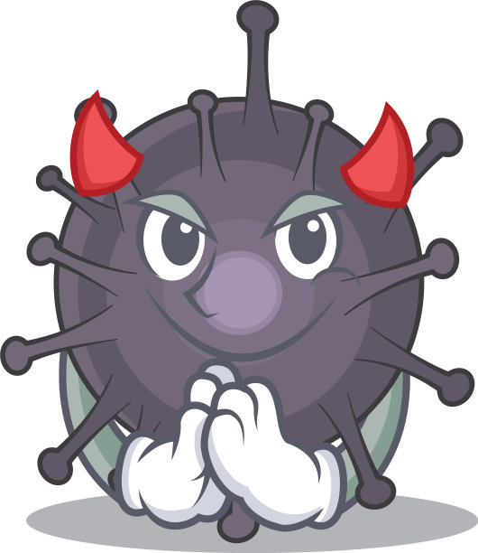 沙门氏菌在万圣节之夜打扮成魔鬼图片下载