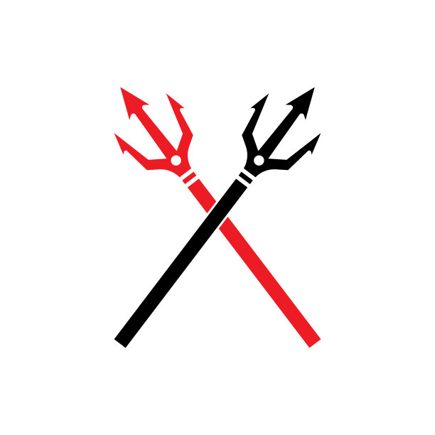 三叉戟标志模板图标图片下载