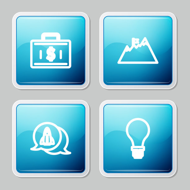 设行公文包，钱山带旗图片下载