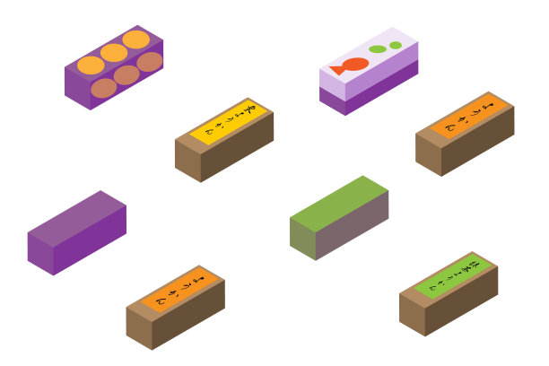等距横截面和包图片下载