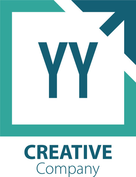 首字母yy创意出盒logo设计图片下载