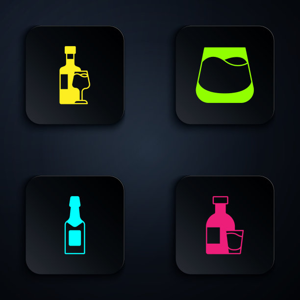 用玻璃瓶装伏特加图片下载