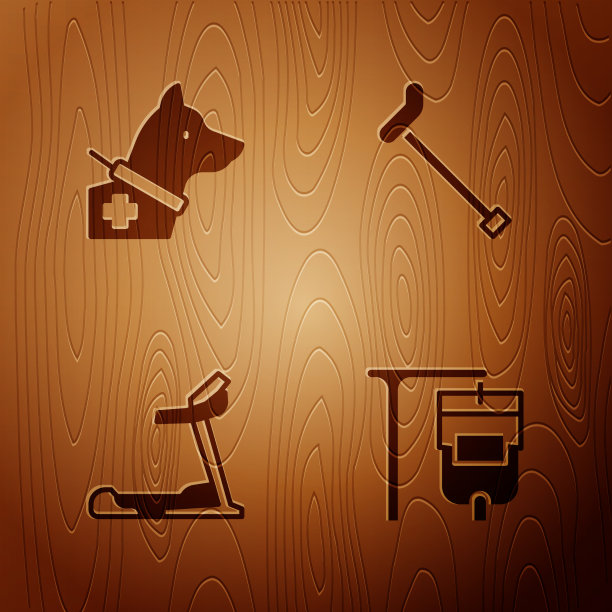 设置输液袋导盲犬跑步机和图片下载