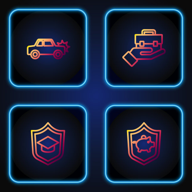 设置线储蓄罐与盾牌毕业帽图片下载