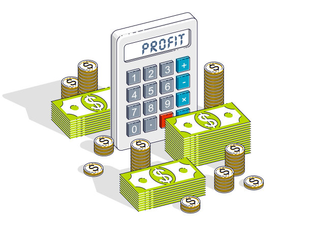 商业成功和收入或利润概念图片下载