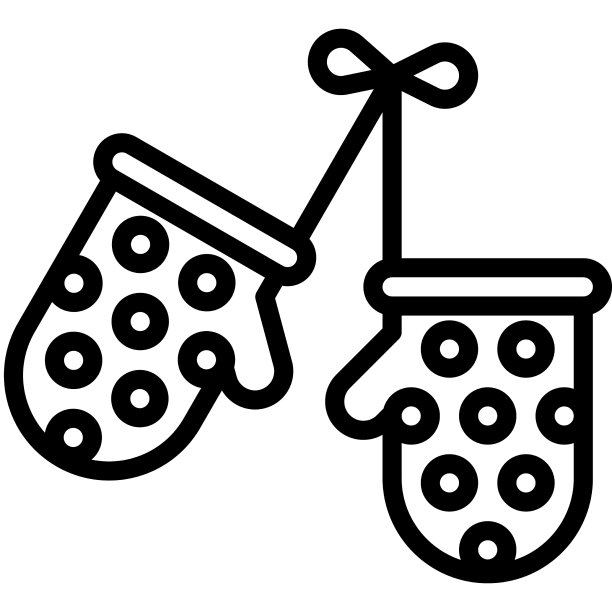 烤箱手套图标烘焙和烘焙相关图片下载