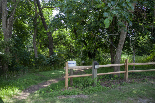 野餐区的入口。图片下载