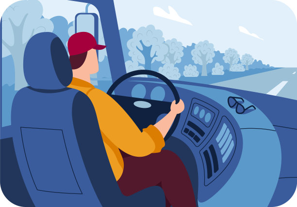 卡车司机工作大型卡车舱室工作图片下载