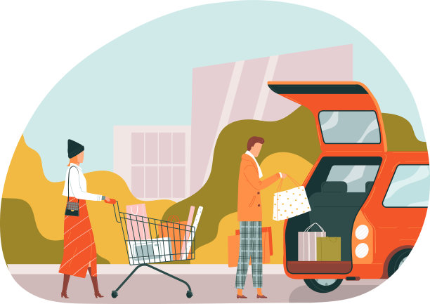 家庭服装零售以购物为主图片下载