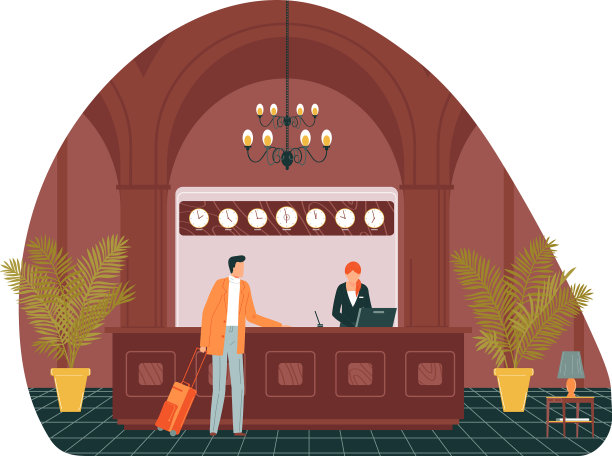 接待酒店行政服务业务图片下载