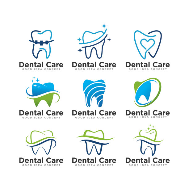 医疗牙科标志设计图片下载