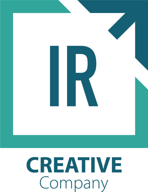 首字母ir创意出盒标志设计图片下载