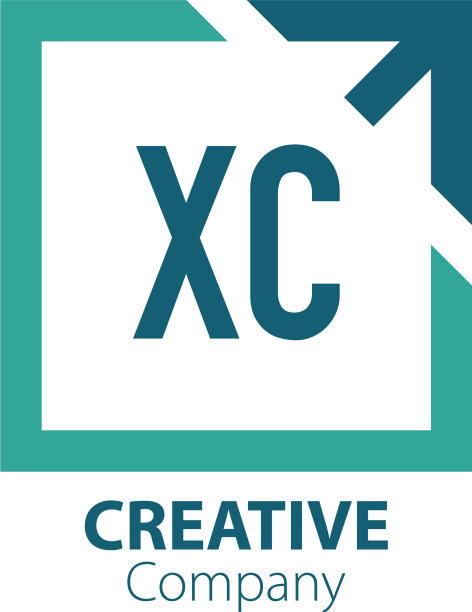 首字母xc创意出盒标志设计图片下载